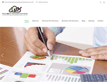 Tablet Screenshot of paramountbusinessadvisors.com